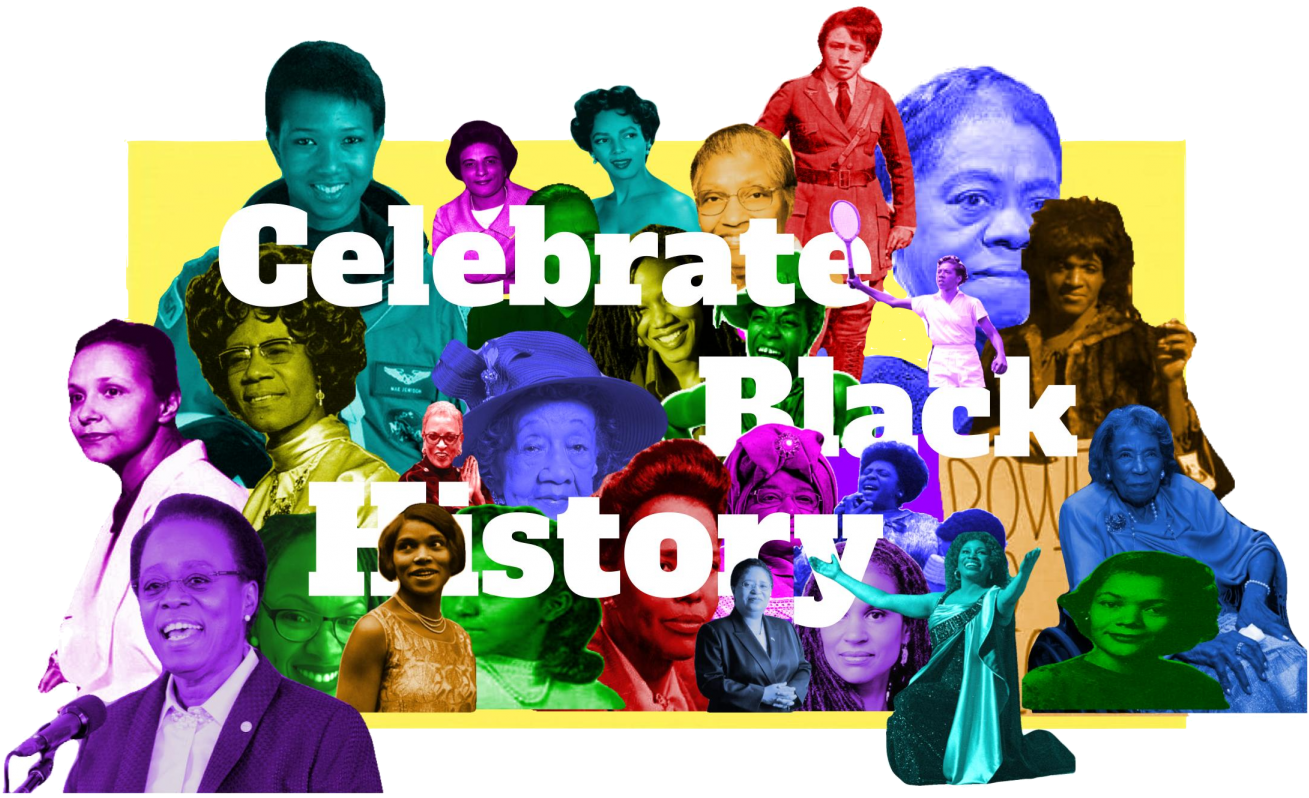 Celebrating Black History - Collage (1369x829), Png Download
