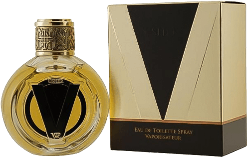 Usher Vip 100ml Edt For Men - Perfume (611x600), Png Download