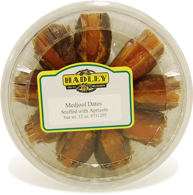 Medjool Dates Stuffed With Apricots - Hadley Fruit Orchards (700x700), Png Download