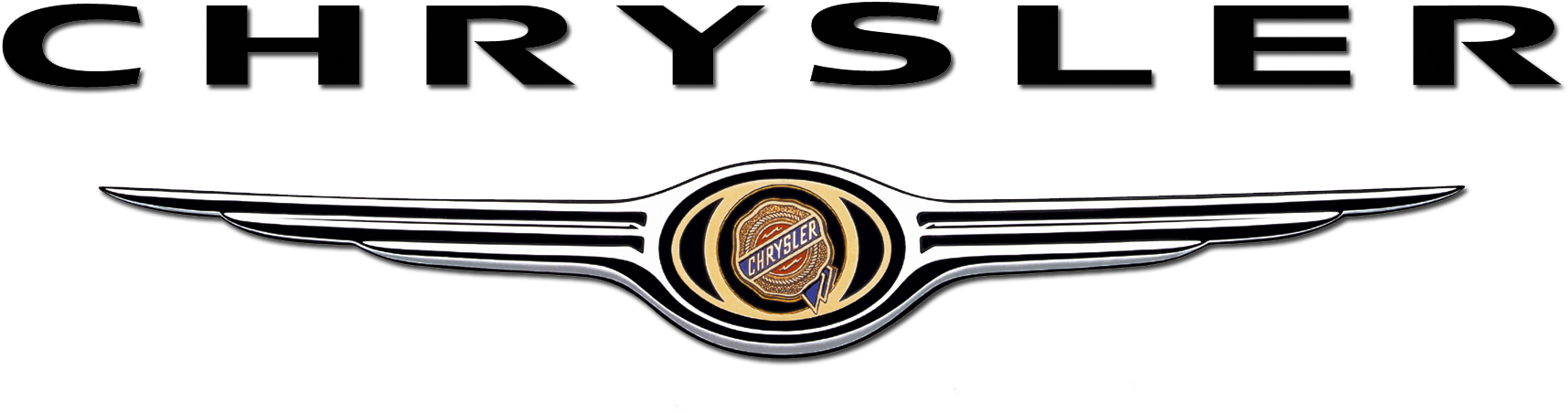 473 In Chrysler - Chrysler Logo Transparent Png (1736x473), Png Download