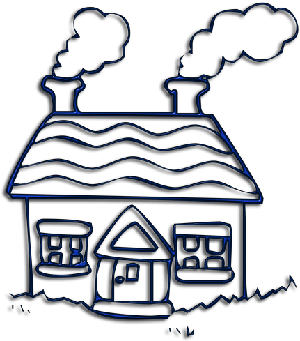 Diseño Gráfico Y Sus Ramas En La Actualidad - Kolay Köy Evi Resmi Çizimi (640x640), Png Download