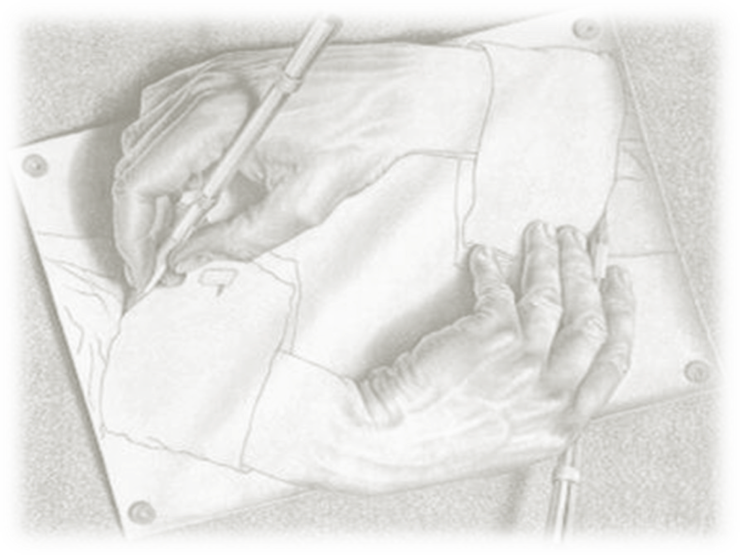 Career Coaching - Black And White Pen And Paper (1500x1125), Png Download