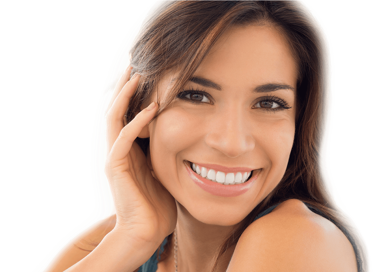 Sonrisa Perfecta Png - Smile Woman Face Png (1323x881), Png Download