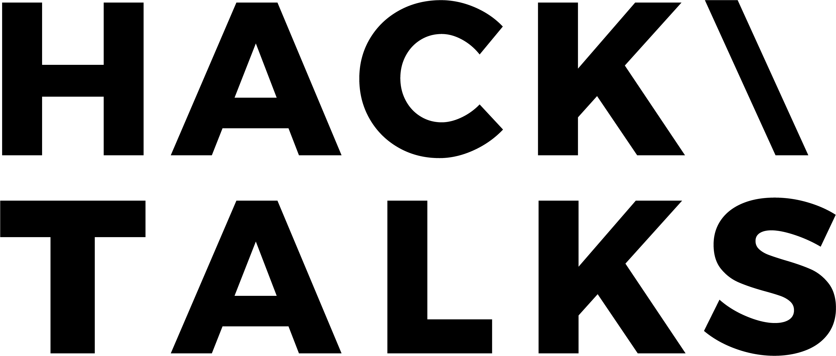 Hacktalks Logo Hacktalks Logo - Hacktalks (2860x1219), Png Download