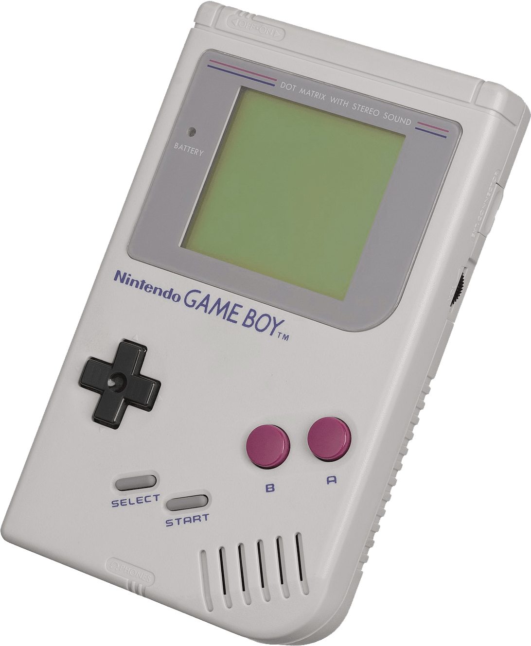 An 8-bit Handheld That Was Developed By Nintendo Which - Game Boy 1989 (1200x1455), Png Download
