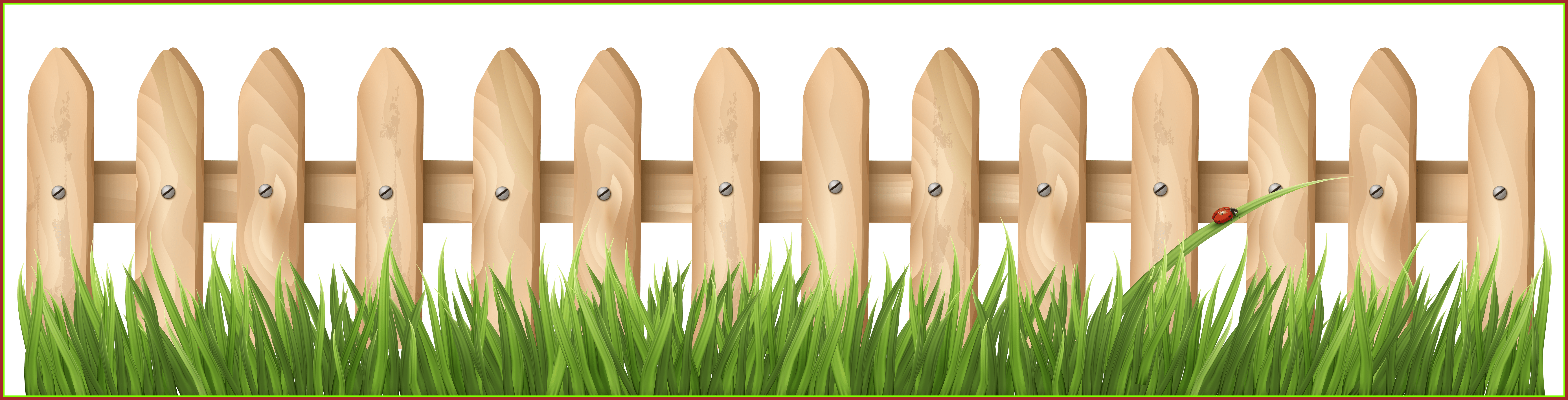 Amazing With Transparent Png Flower Pics Of Ⓒ - Fence Clipart Png (8693x2218), Png Download