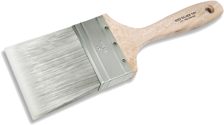 Silver Tip Wall - Paint Brush (800x600), Png Download