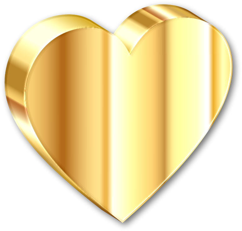 Medium Image - Heart Of Gold Jpg (777x742), Png Download