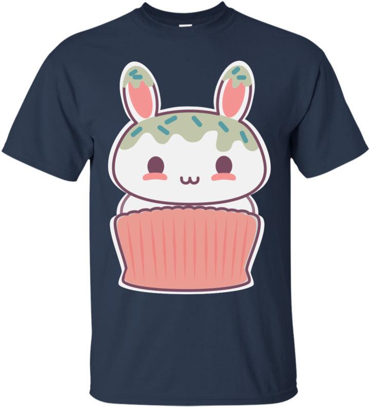 Kawaii Bunny In A Cupcake T Shirt & Hoodie - Sometimes Science Is More Art Than Science Shirt (800x800), Png Download