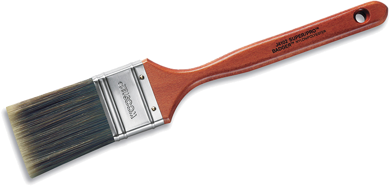 Super/pro Badger Flat Sash - Paint Brush (800x600), Png Download
