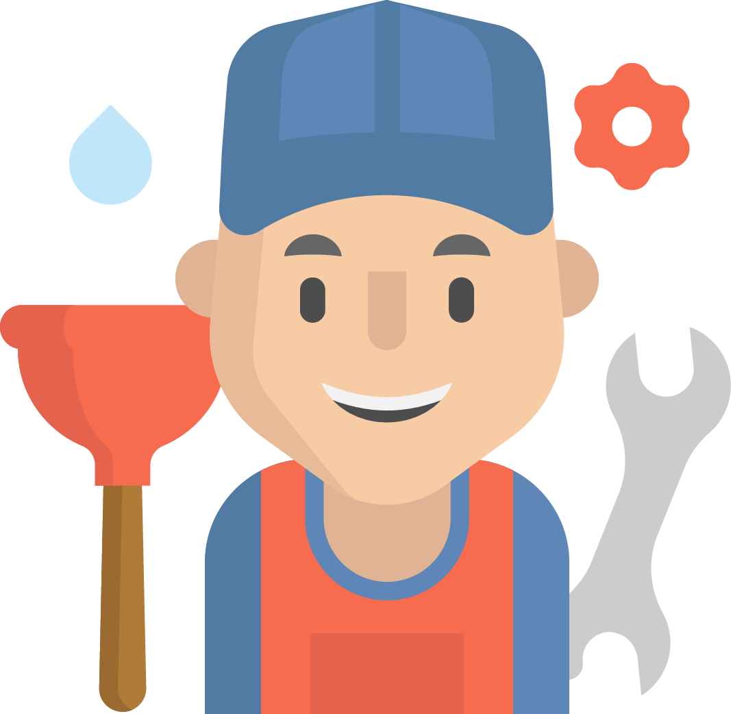 1 Jersey Plumber (1067x1042), Png Download