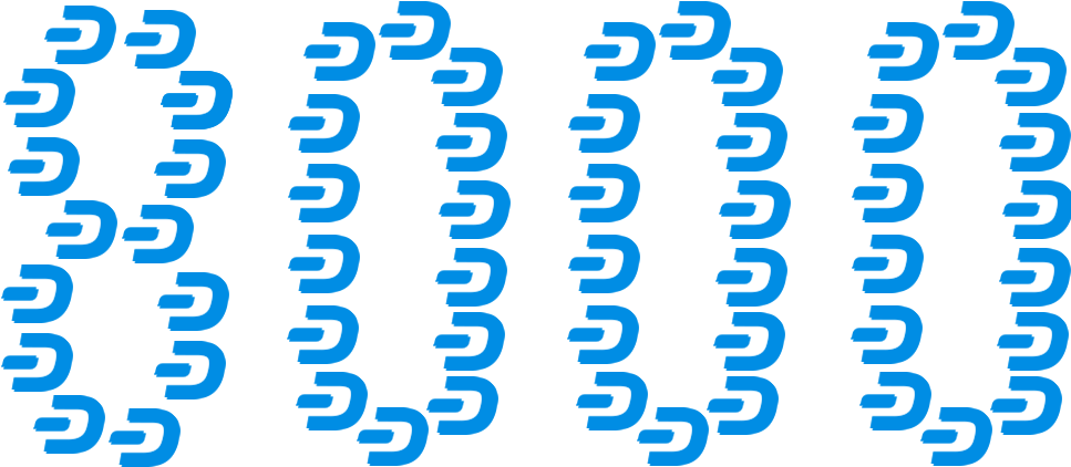 Dash Nation On Discord Reaches 8,000 Members - Electric Blue (966x430), Png Download