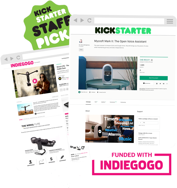 Crowdfunding Page Design Services By Blueprinted Marketing - Web Page (650x686), Png Download
