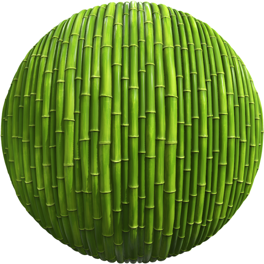 Bamboowall003 Sphere - Circle (1000x1000), Png Download