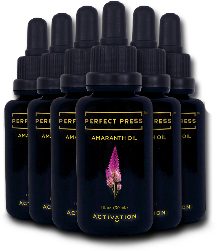 Perfect Press Amaranth Seed Oil 30ml 3 - Flower (1000x1000), Png Download