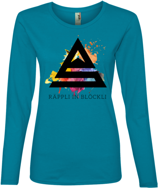 Stutz Color Splash - Long-sleeved T-shirt (800x800), Png Download