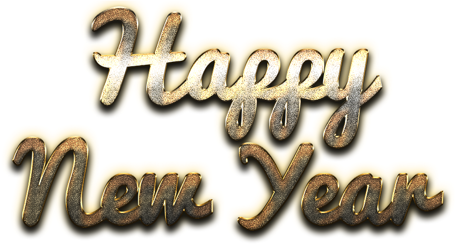 Happy New Year Letter Png Pic - Happy New Year Letter Png (986x495), Png Download