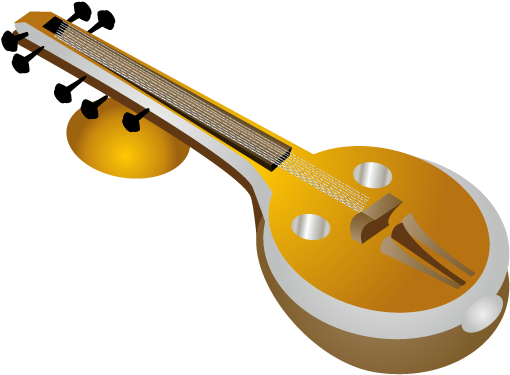 India Clipart Music Instrument - Indian Music (567x567), Png Download