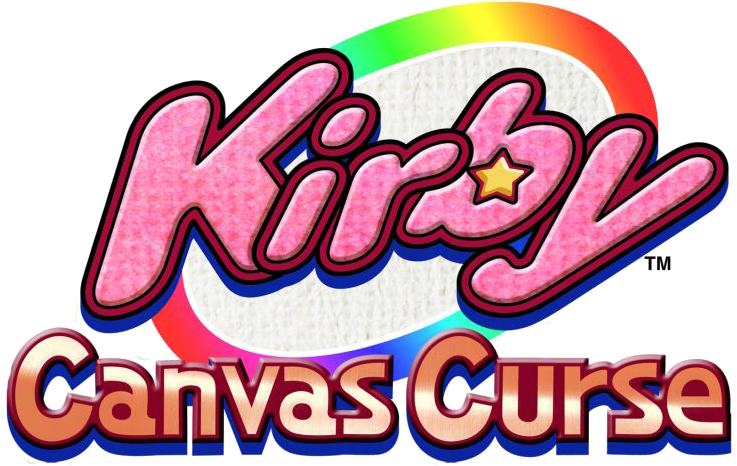 Kirby Canvas Curse Logo - Kirby (800x554), Png Download
