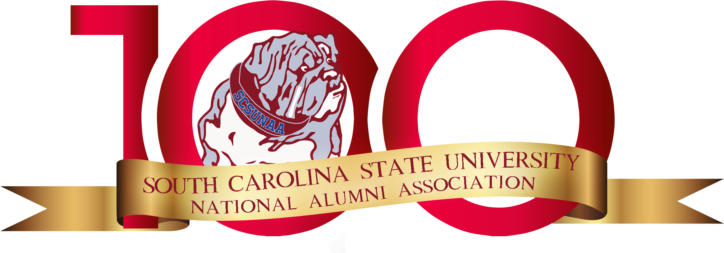 Scsunaa 100 Years Logo - 100 Year Logo Design (2400x1152), Png Download