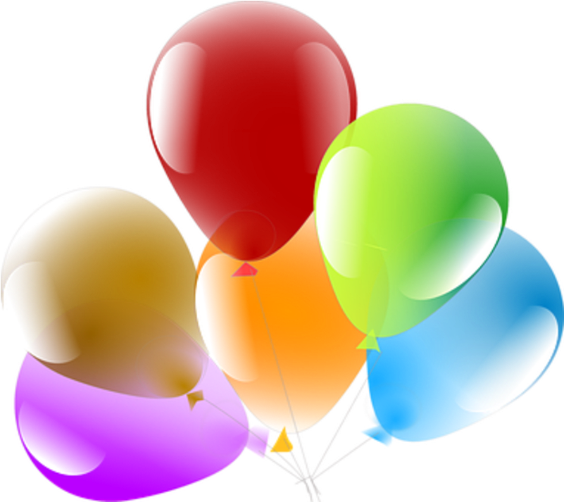 Balloon Designs Png - Balloon Png Transparent Background (801x713), Png Download