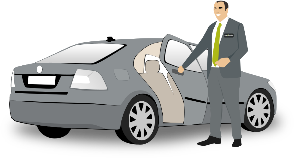 Compact Door Electric Car M - Executive Car (1032x578), Png Download