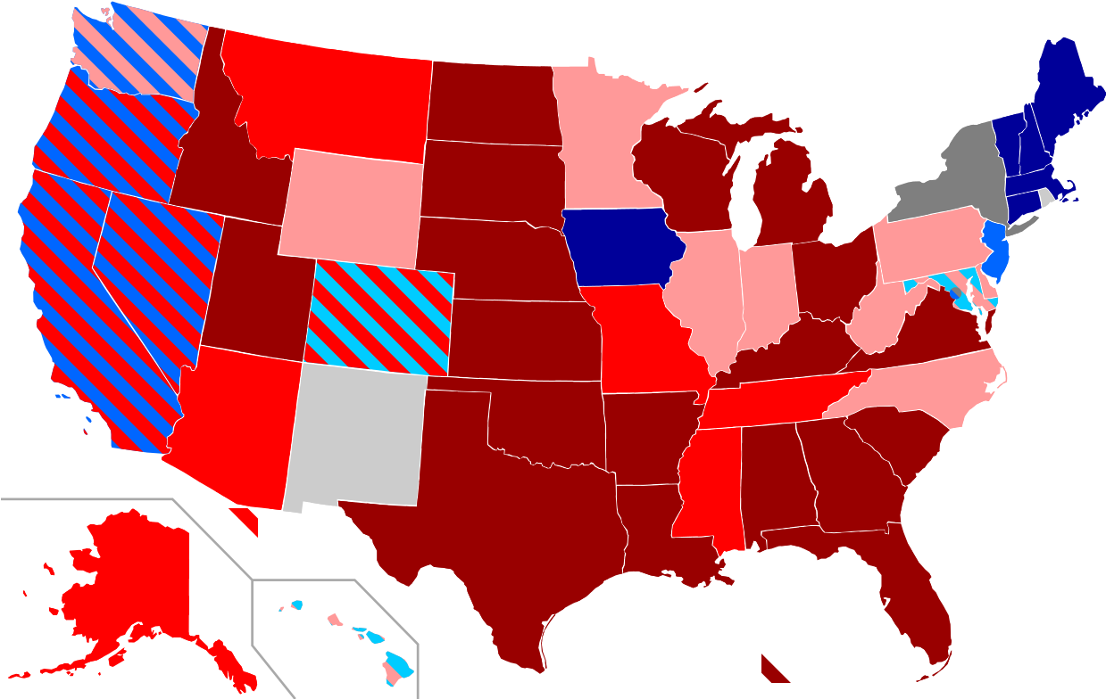 Same-sex Marriage In Usa New4 - States With Death Penalty (1280x791), Png Download