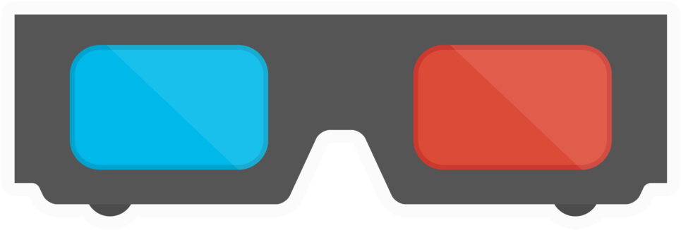 Fun Glasses - Funny Glasses Transparent (1024x372), Png Download