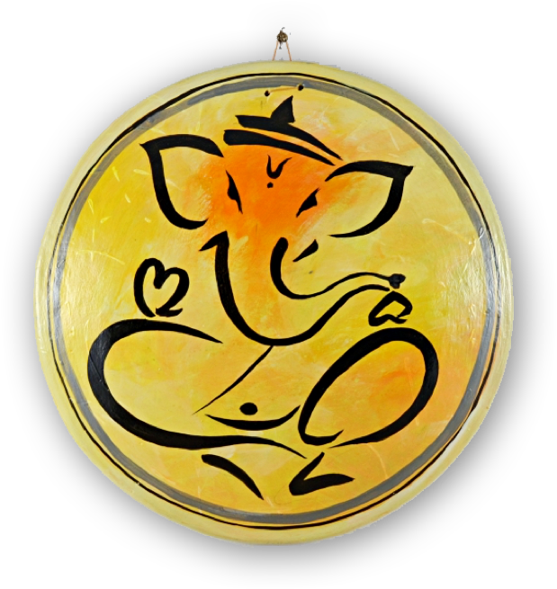 Ganesha - Circle (1050x1302), Png Download