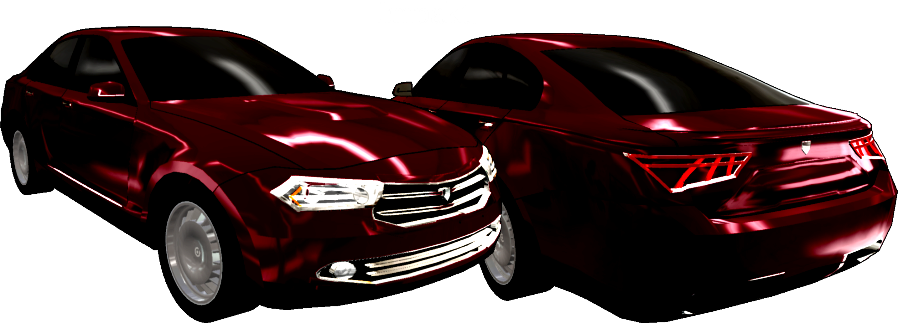 Dmelghp - Sports Car (2954x1094), Png Download