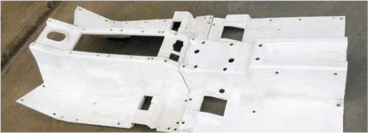 Mingard Vehicle Floor Armor - Boat (795x597), Png Download