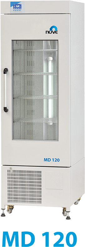 Md 72/120/294 Medical Refrigerators - Nüve Md 120 (560x864), Png Download