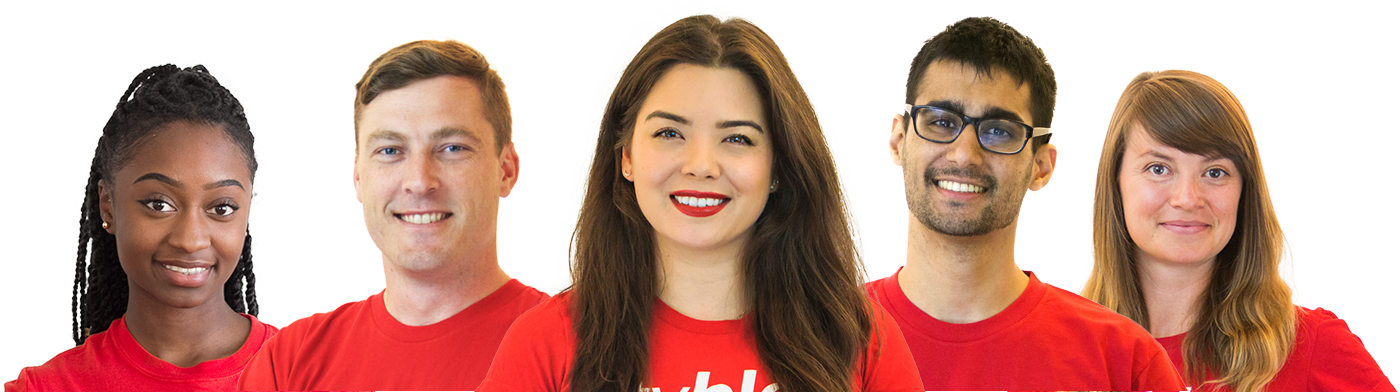 We Are Your Social Experts - Girl (1400x392), Png Download