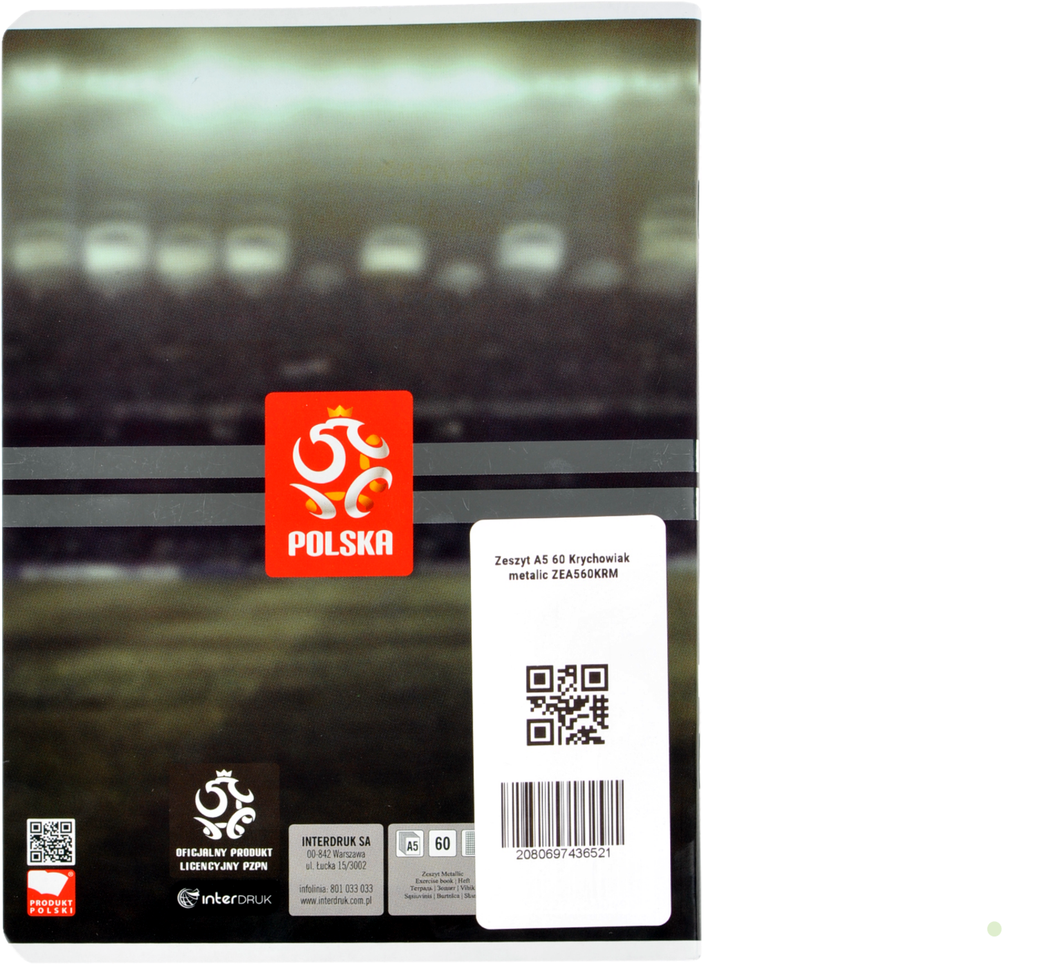 Notebook A5 60 Pages "krychowiak" Zea560krm - Polish Football Association (2128x1416), Png Download