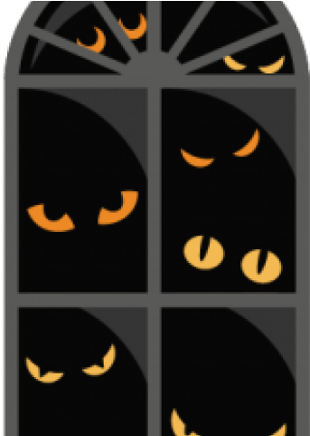 Halloween Clipart Snake - Halloween Window Clip Art (640x480), Png Download
