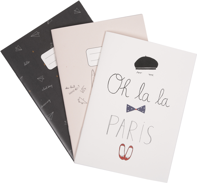 Emile Et Ida Notebook - Paper (960x720), Png Download