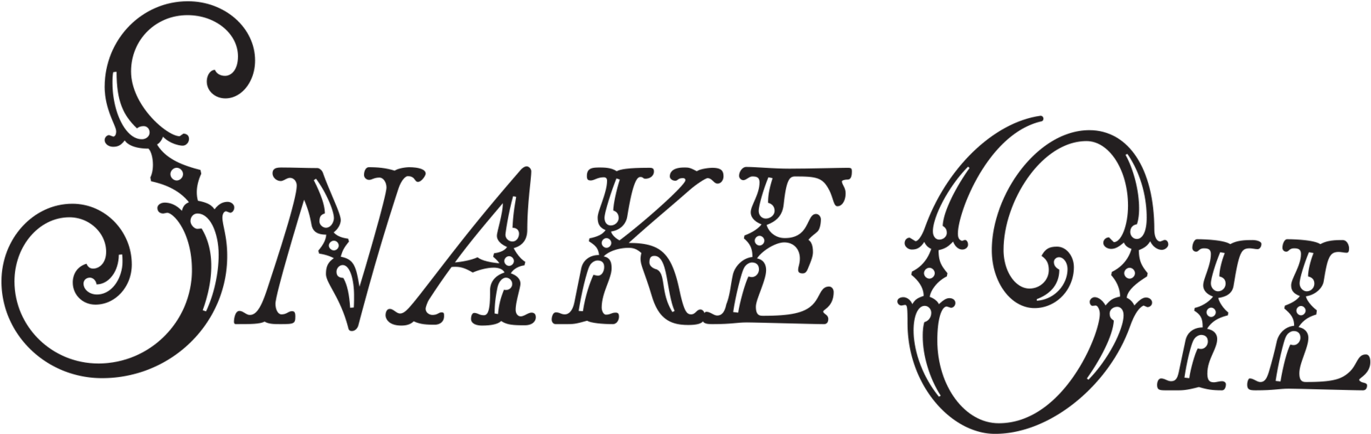 Snake Oil Hot Sauce Is Brought To You By Tessemae's - Calligraphy (2048x873), Png Download