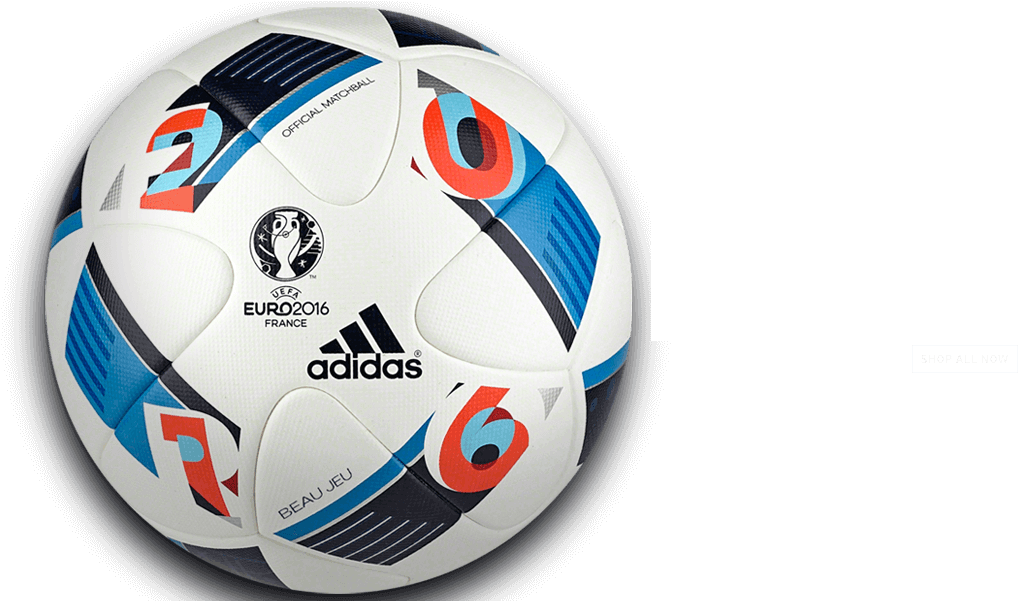1080 X 600 4 - Euro 2016 Football Transparent (1080x600), Png Download