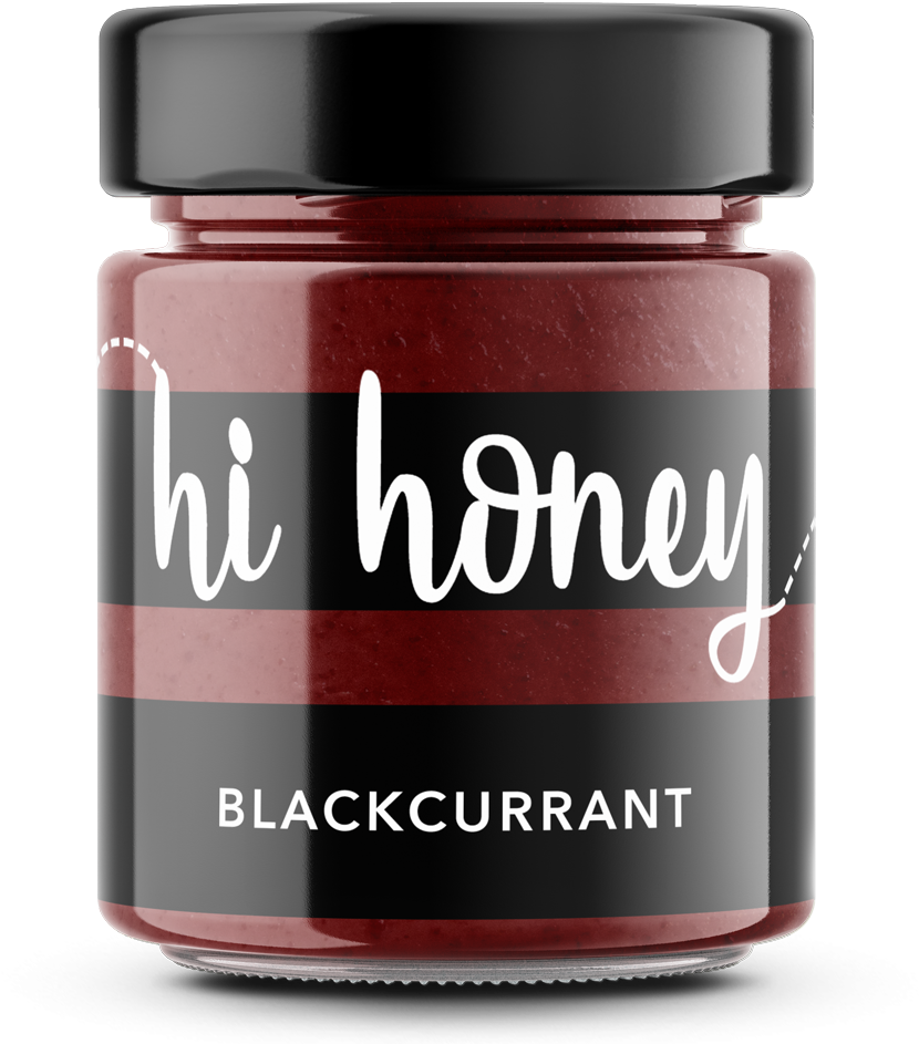 Honey With Freeze-dried Blackcurrant - Glass Jar Mockup Download Free (1500x951), Png Download