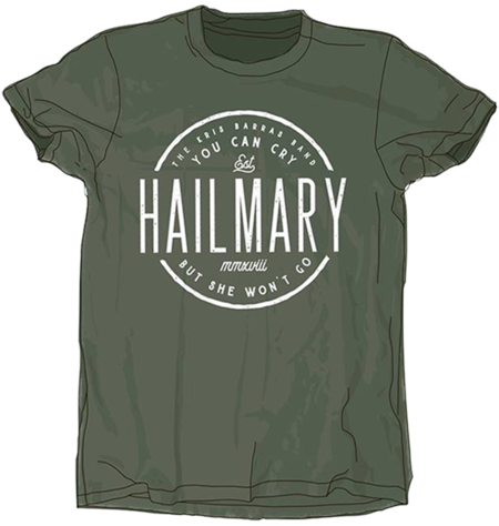 Hail Mary Military Green T-shirt - Jagermeister (600x600), Png Download