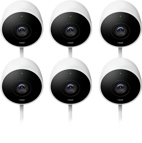 Nest Cam Outdoor 6 Pack - Shs 16 1 Ingranaggi (630x630), Png Download