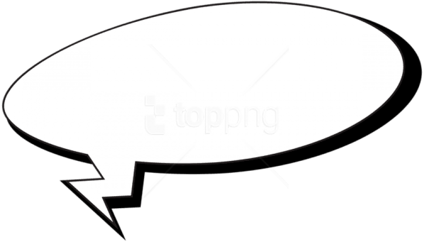 Free Png Download Comics Speech Bubble Clipart Png - Comic Speech Bubble Png (850x486), Png Download