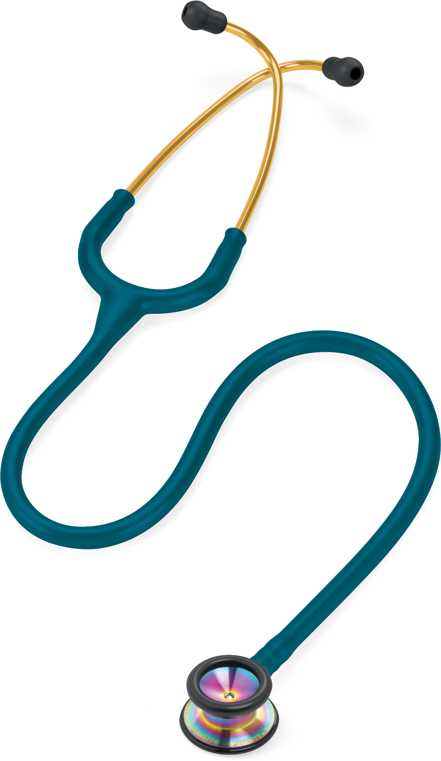 3m™ Littmann Classic Ii Pediatric Stethoscope, Model - Littmann Pediatric Stethoscope Caribbean Blue (1811x2778), Png Download