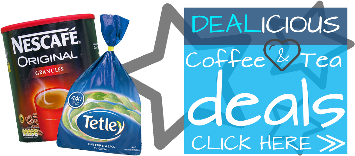 Coffee & Tea (1200x520), Png Download