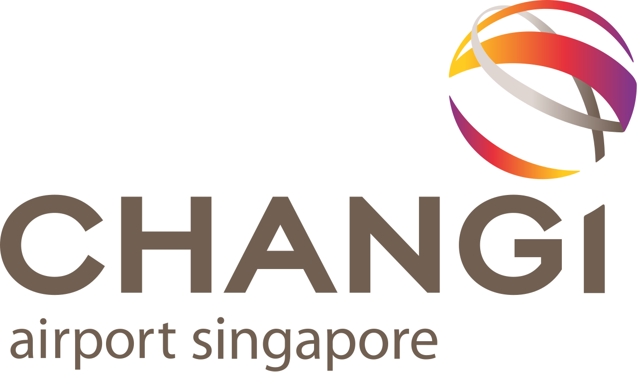 Singapore Changi Airport Logosvg Wikipedia - Changi Airport Group Logo (1280x748), Png Download