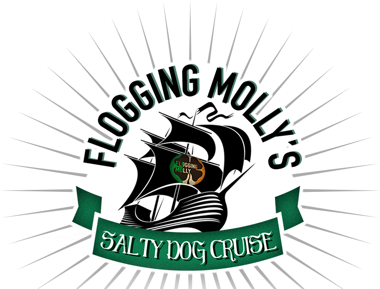 Rock Around The World - Flogging Molly Salty Dog Cruise 2017 (940x582), Png Download