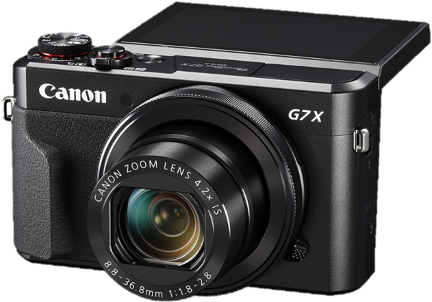Vlog Camera Canon G7x - Canon 7x Mark Ii (800x533), Png Download