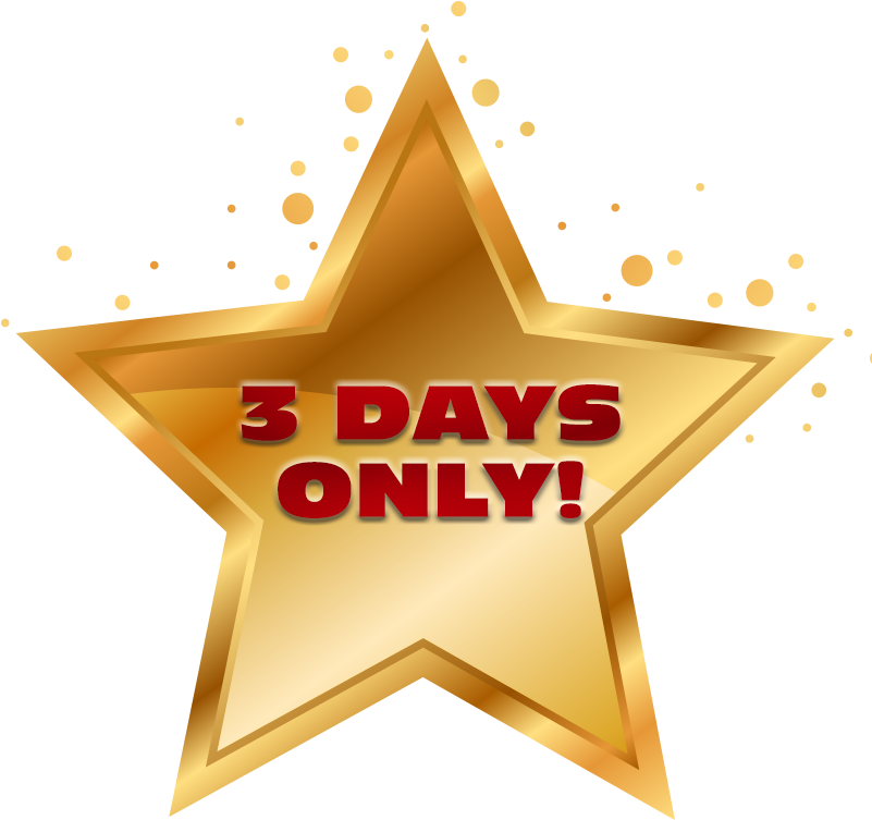 3 Day Sale Png (800x800), Png Download