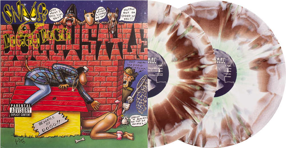 Mf Doom Mm Food Vinyl Record - Snoop Dogg Doggystyle Fanart (1008x517), Png Download