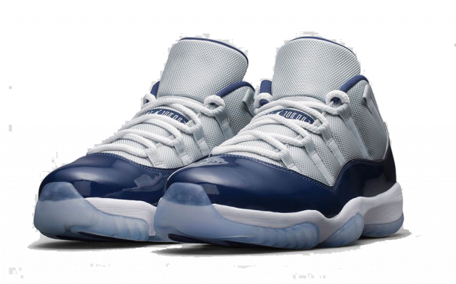 Air Jordan 11 Georgetown (640x640), Png Download